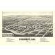 Veduta antica USA: Frederick 1883.