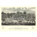 Veduta antica USA: Sacramento 1850