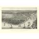 Veduta antica USA: New Orleans 1885.