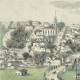 Veduta antica USA: Oswego 1855. Zoom 1.