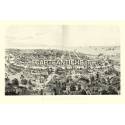 Veduta antica USA: Milwaukee 1854