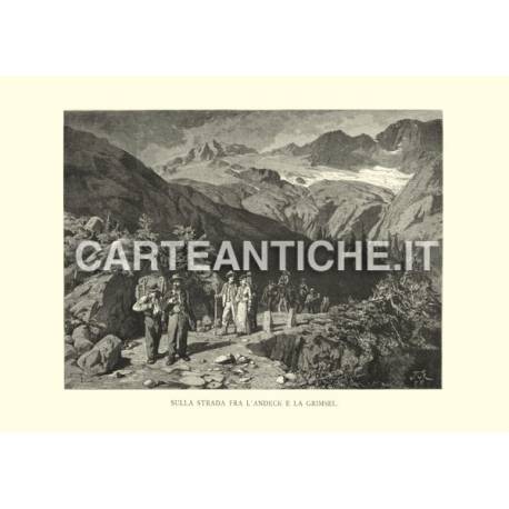 Svizzera: sulla strada fra l'Andeck e la Grimsel