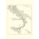 Mappa Sud Italia 1832