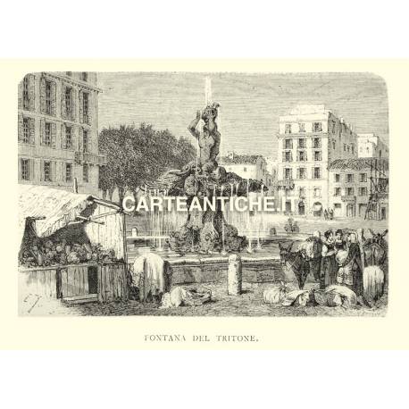 Roma: Fontana del Tritone