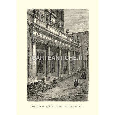 Portico di Santa Cecilia in Trastevere