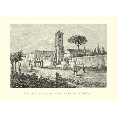 Sant'Agnese fuori le mura sulla via Nomentana.
