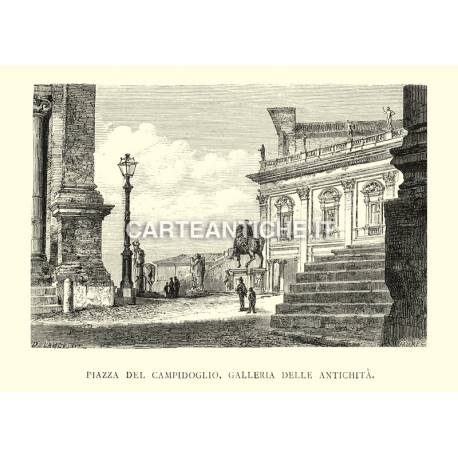 Piazza del Campidoglio - Gallerie delle antichità