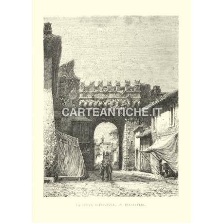 La Porta Settimiana - Trastevere