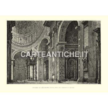 Interno di San Pietro (veduta dal transsept di sx)