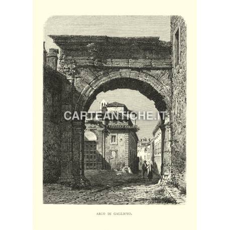 Roma: Arco di Gallieno.