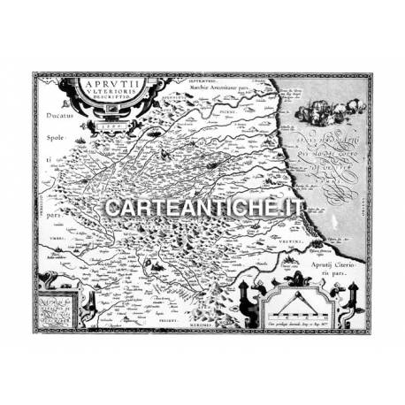 Abruzzo, carta antica 02.