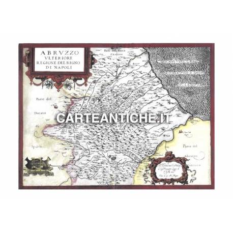 Abruzzo, carta antica 03.