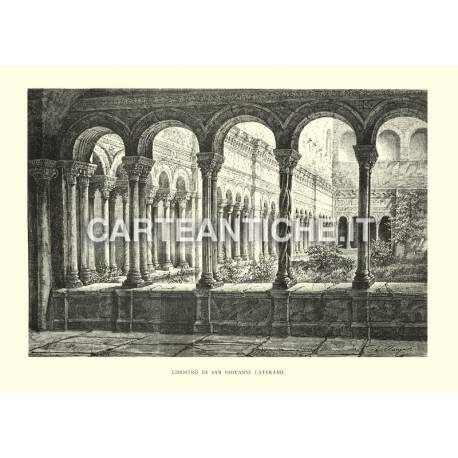 Chiostro di San Giovanni di Laterano.