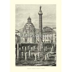Colonna Trajana e Basilica Ulpiana.