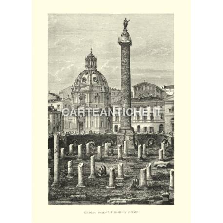 Colonna Trajana e Basilica Ulpiana.