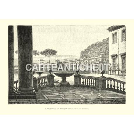 L'Accademia di Francia (veduta presa dal portico).