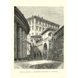 Porta Angelica - Abitazione pontificia al Vaticano.