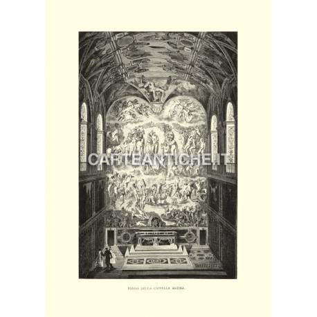 Fondo della Cappella Sistina.
