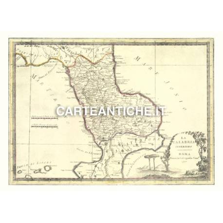 Calabria, carta antica 01.