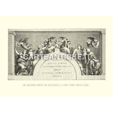 Le quattro sibille di Raffaello a Santa Maria della Pace