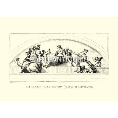 Gli emblemi della Giustizia (stanze di Raffaello)