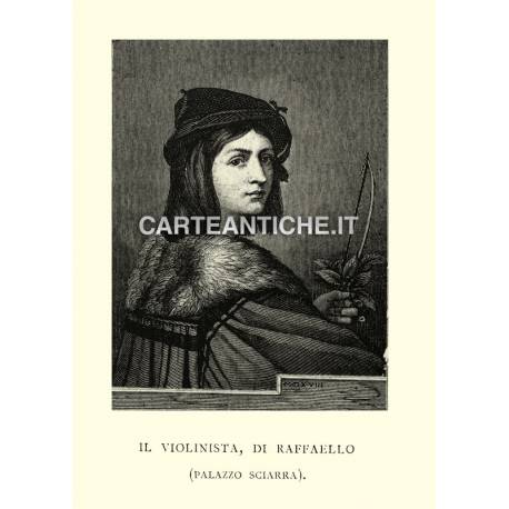 Ritratti: Il Violinista di Raffaello.