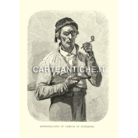 Appenzelliano in camicia di fustagno