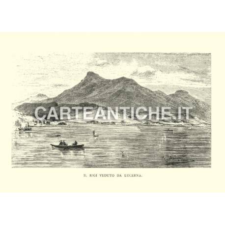 Il Rigi veduto da Lucerna
