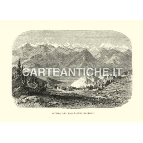 Veduta del Rigi presso Kaltbad