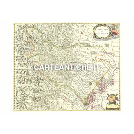Emilia-Romagna, carta antica 03.