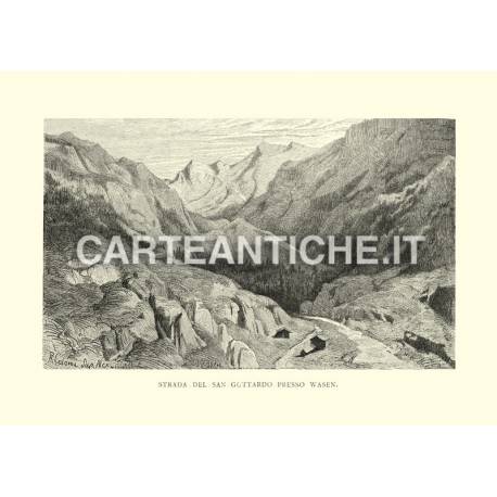 Strada del San Gottardo presso Wasen