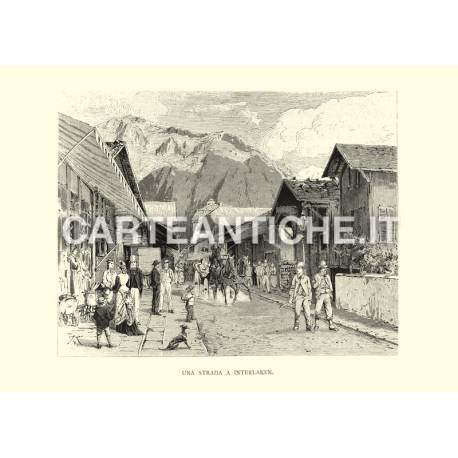 Una strada a Interlaken