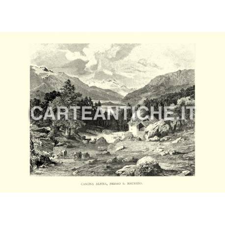 Cascina alpina, presso San Maurizio