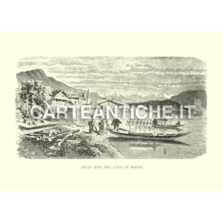 Sulle rive del lago di Brienz
