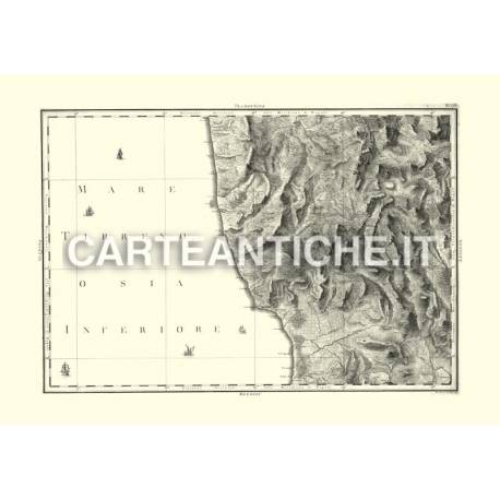 Calabria Citeriore: Cosenza e parte d'Ultra II (1789)