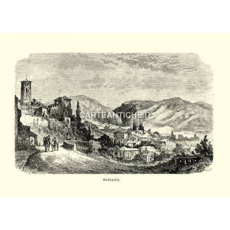 Veduta di Bassano (Veneto).