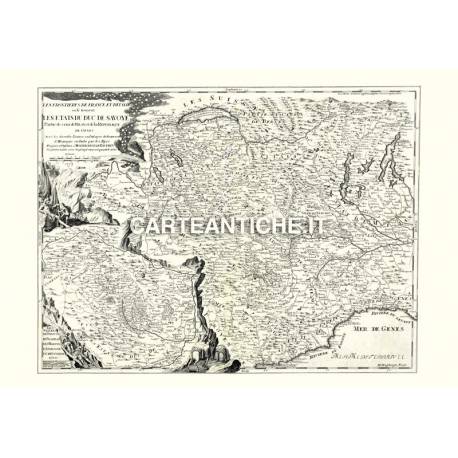 Piemonte, carta antica 02.