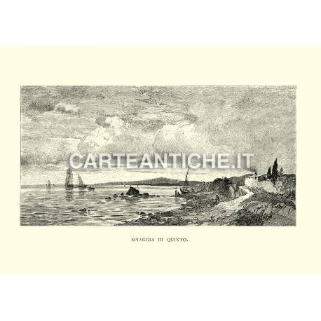 Liguria: spiaggia di Quinto.