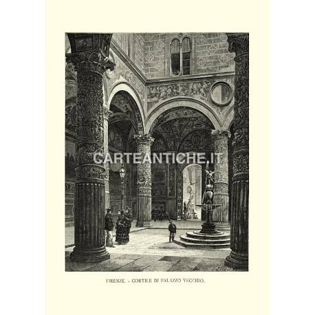 Firenze. Cortile di Palazzo Vecchio.