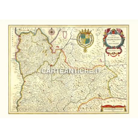 Piemonte, carta antica 08.