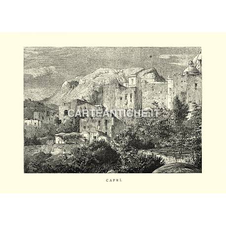 Veduta antica di Capri.