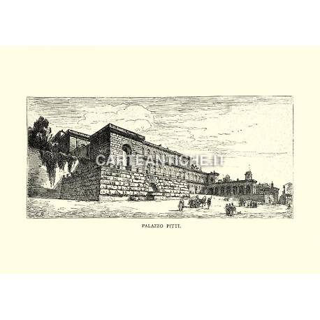 Veduta di Palazzo Pitti.