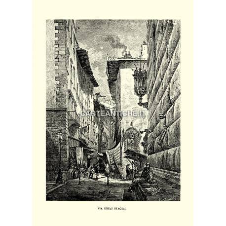 Firenze: via degli Strozzi.