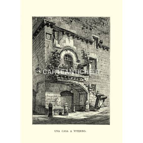 Una casa a Viterbo.