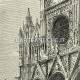 Facciata del Duomo di Siena. Dettaglio 2/3