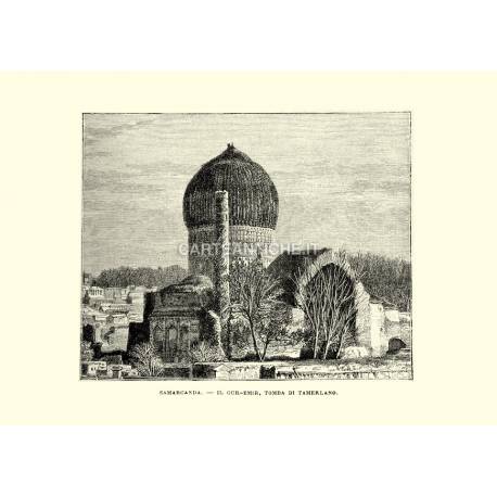 Samarcanda. Il Gur-Emir, tomba di Tamerlano.