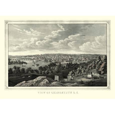 Veduta di Georgetown D.C. (1855)