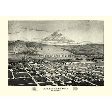 Yreka and Mt. Shasta (1884)