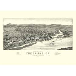 The Dalles, Oregon (1884)