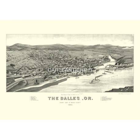 The Dalles, Oregon (1884)